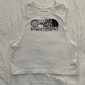 Cute athletic North face muscle tee in size medium